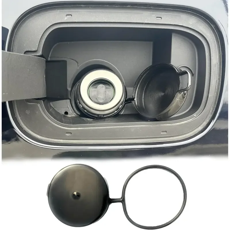1pc 2.5-Inch Cap Fuel Tank Cap Dust Cover Protective Cover Strap Dust Cover Lid for JEEP Dodge Ram Car Accessories Wholesale