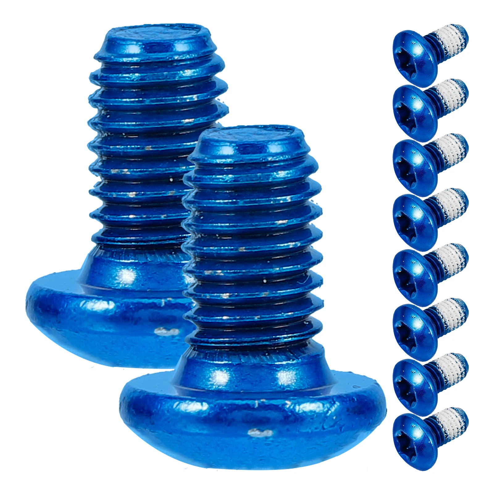 

10 Pcs Disc Brake Bolts Stainless Steel Bike Brake Pad Screws Fixing Bolts Compatibility Performance Enhancement Accessories