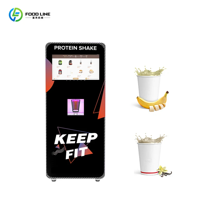 

FOODLINE Customized Potential Portable Protein Powder Beverage Vending Machine Embedded Protein Powder Beverage Vending Machine