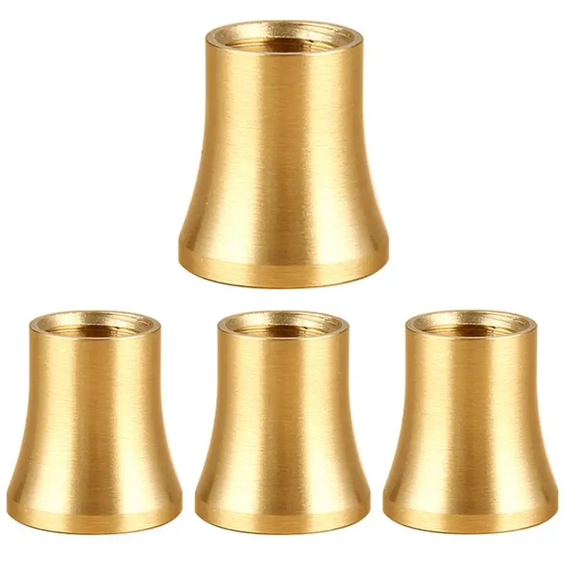 

Metal Furniture Legs 4PCS Brass Furniture Risers Metal Replacement Legs For Kitchen Shelves Sofa Table Chair Desk Kitchen Feet