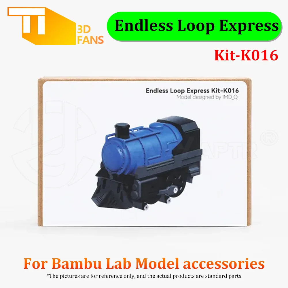 

Bambu lab Endless Loop Express Little train Kit 016 3D printer creative model components for 3D printer accessories