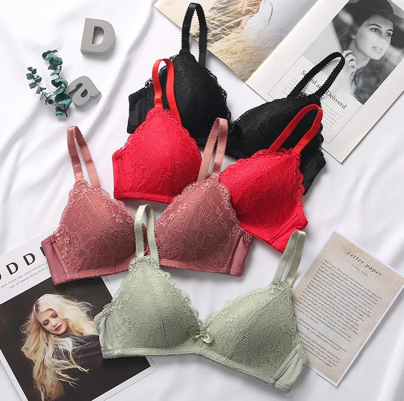 Girl Cheap Bra Sexy Lace Bra Women Push Up Bra Lingerie Plus Size Bras For Women Soutien Gorge New Adjustable Women Brassieres