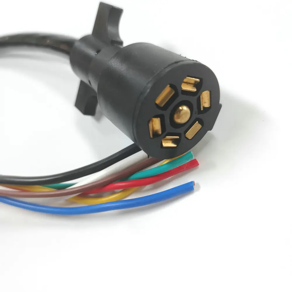 

Customize 7pin Trailer Spiral Coil Cable Adapter