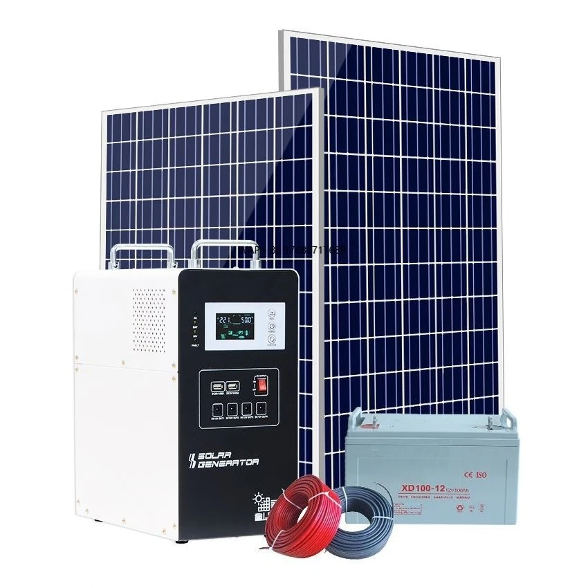 RV Solar Inverter Generator Power Station 1000w 500w 1kw 12v 220v 500w 1kva Solar Generator 1000va USB Charger Application