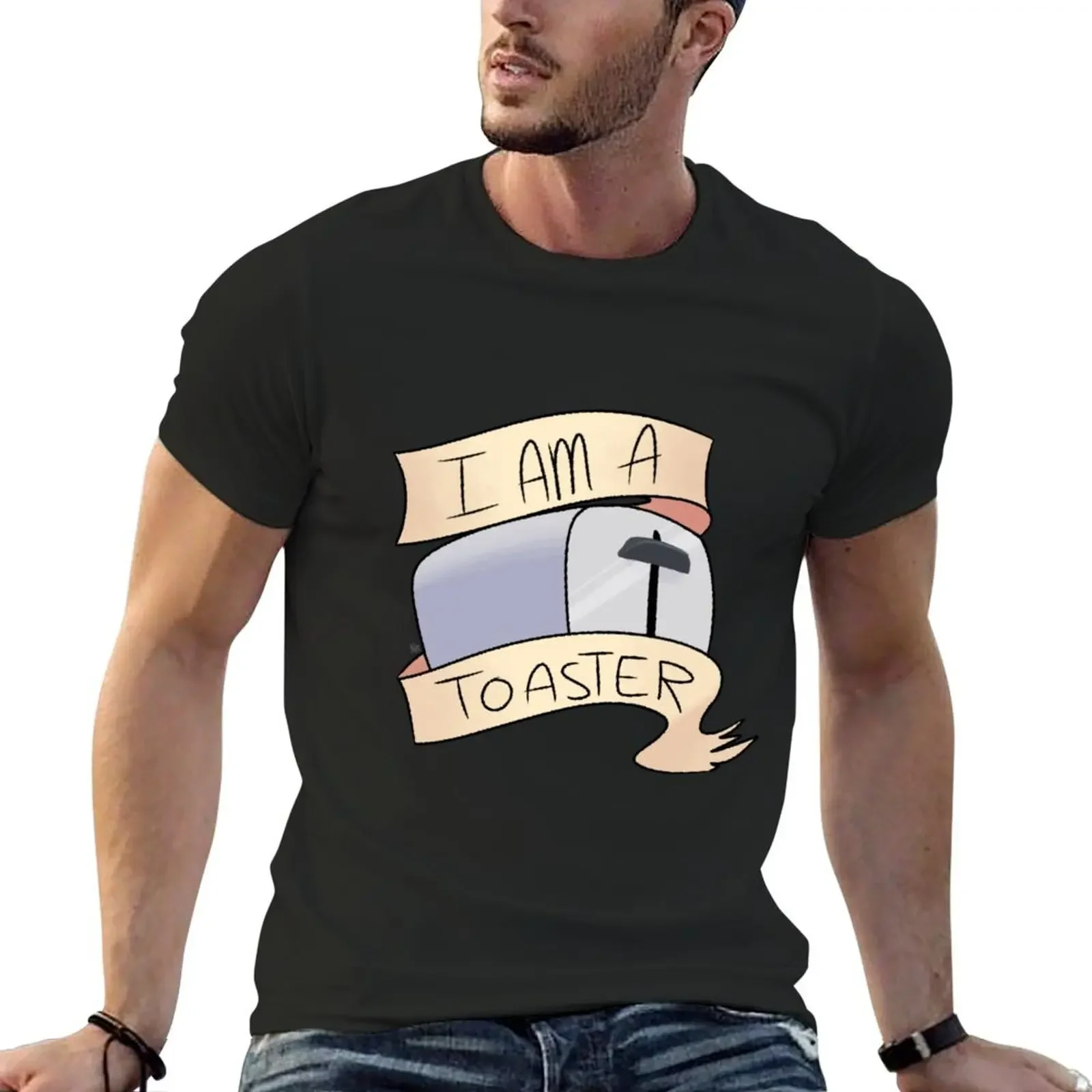 

I Am a Toaster (SCP-426) T-Shirt quick-drying heavyweights vintage t shirts clothing for men