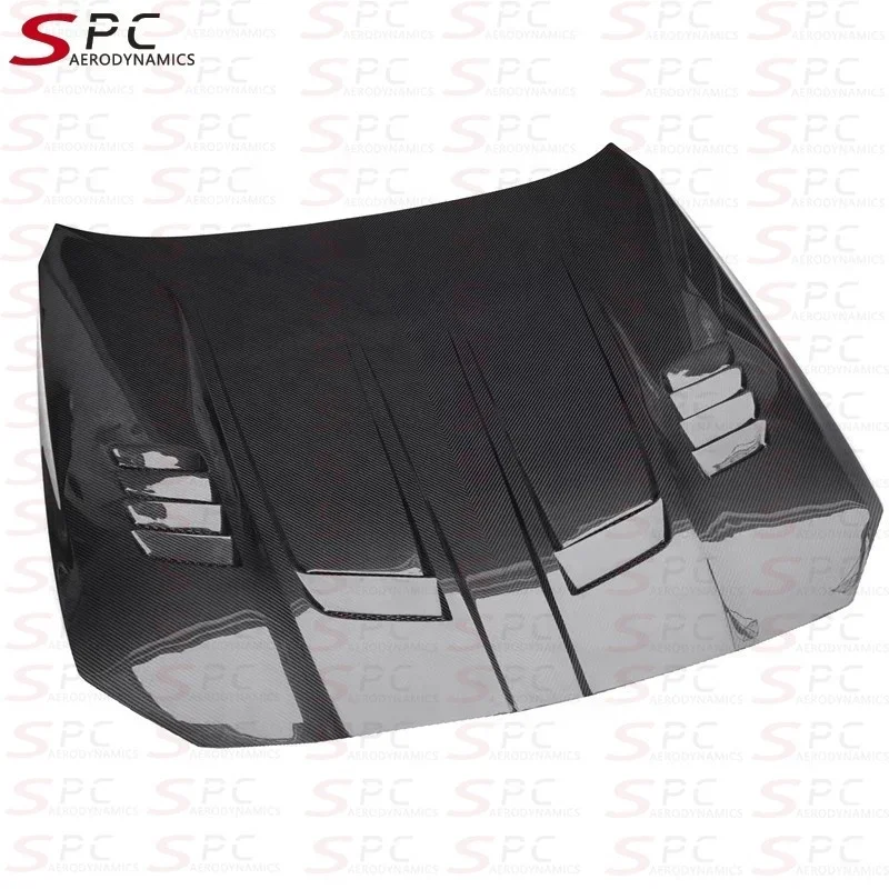 SPC Rapidus Dry Carbon Fiber Engine Hood For BMW M3 M4 2021+ Prepreg Carbo Fiber Engine Bonnet For BMW G80 G82 G83 Body Kit