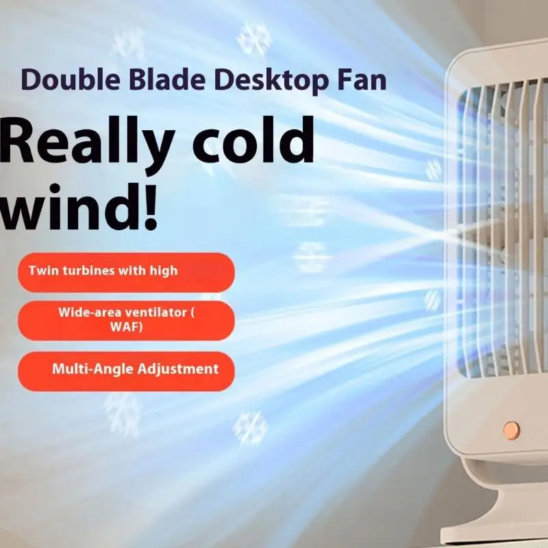 

918D Table Tower Fan 1800mah USB Powered Portable Electric Tower Fan with 3 Speeds