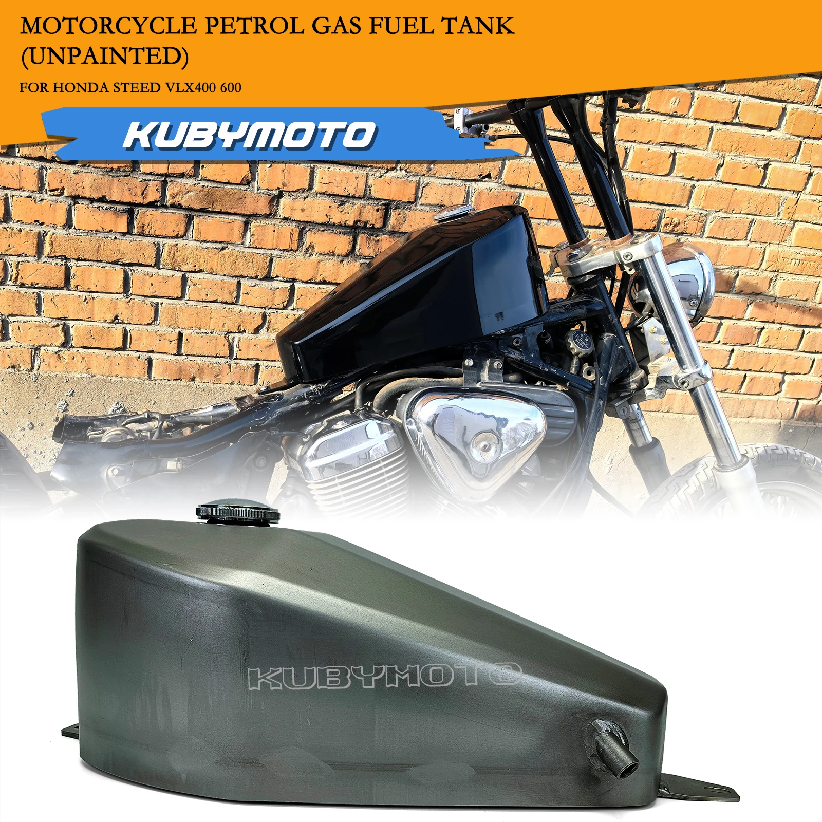 

Мотоциклетный 10-литровый бензиновый топливный бак для Honda Steed VLX400 600 400