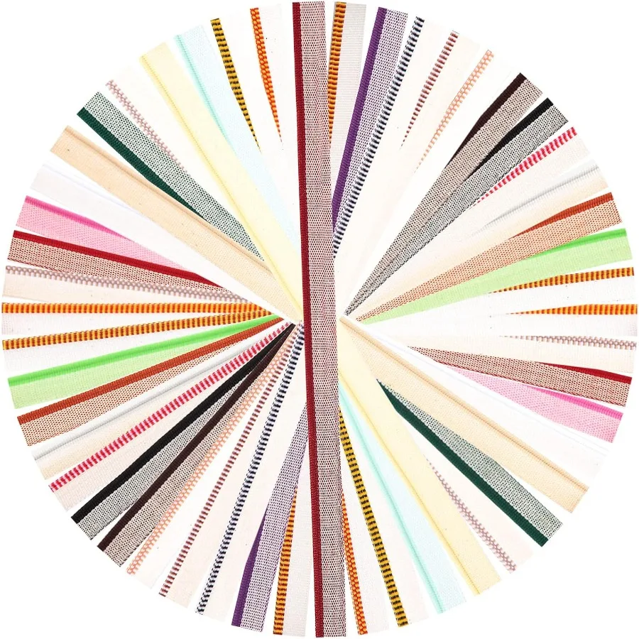 24 Pieces Bookbinding Endbands 12 Ih 24 Colo Cotton Binding Kit for Decor