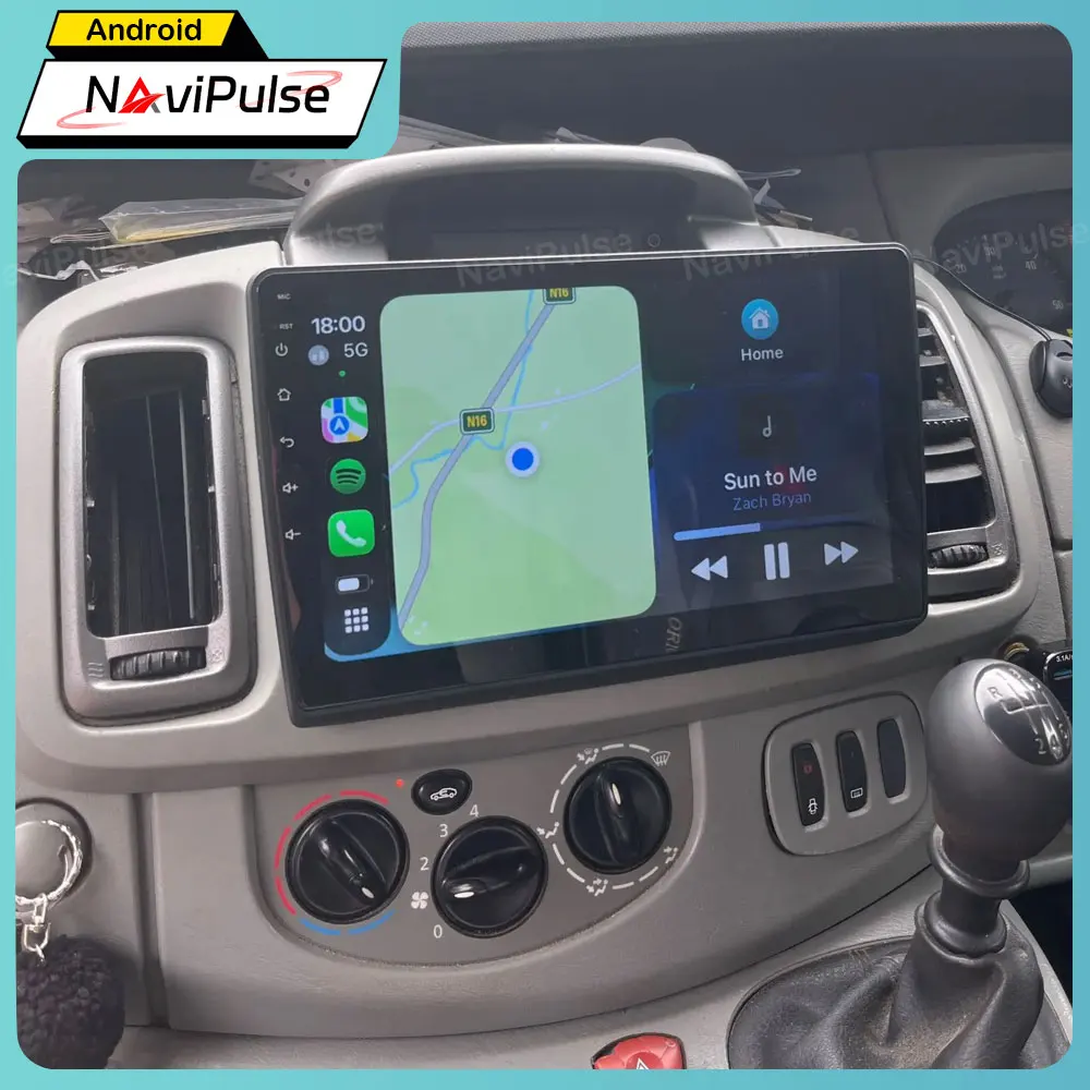 Car Radio For Renault Trafic 2 For Opel Vivaro A  For Nissan primastar 2006 - 2014 Autoradio  Stereo Wireless Carplay Navigation