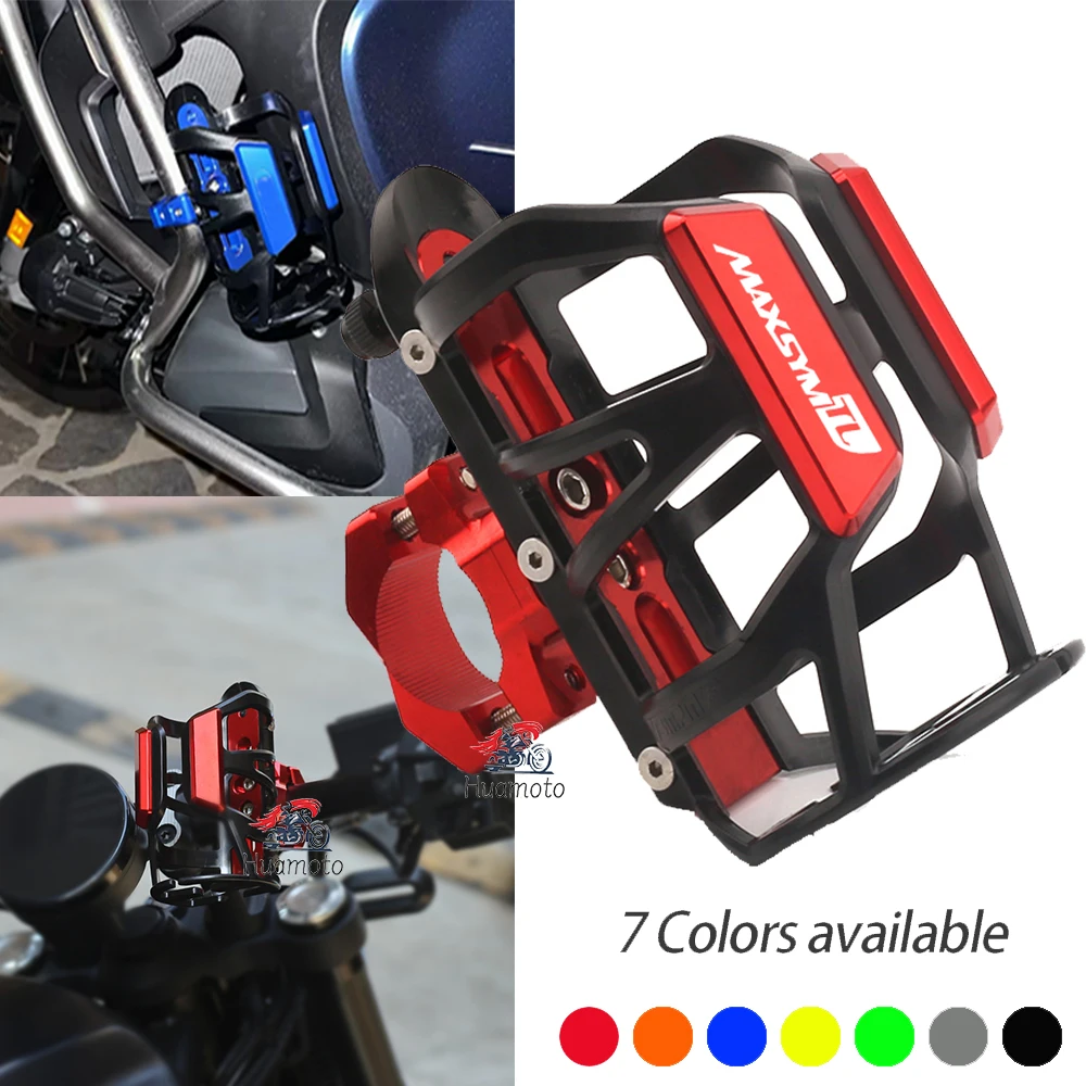 

For SYM MaxsymTL 500 508 MaxsymTL500 MaxsymTL508 CNC Motorcycle Accessories Beverage Water Bottle Drink Cup Holder Parts