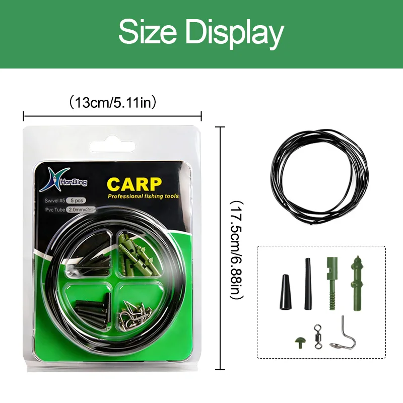 JSFUN ملحقات صيد سمك الشبوط مقاطع يدور الذيل المطاط أنابيب صيد سمك الشبوط محطة الصيد اكسسوارات لجهاز صيد سمك الشبوط #2