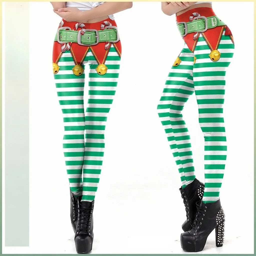 Custom Funny Print 2026 New High Elastic Yoga Pants Women High Waist Tummy Control Leggings Gym