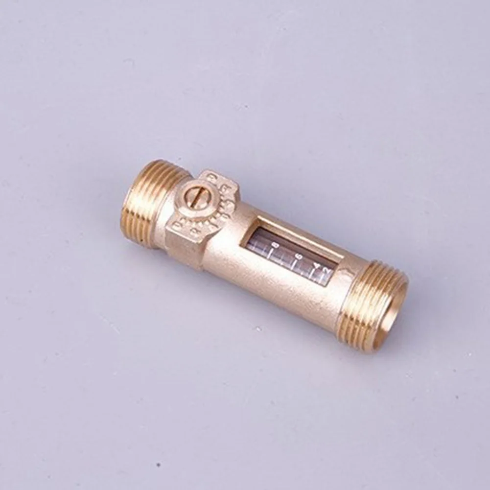 For HVAC balancing valve DN25 brass with visual flow measurement and adjustable ball valve for efficient control