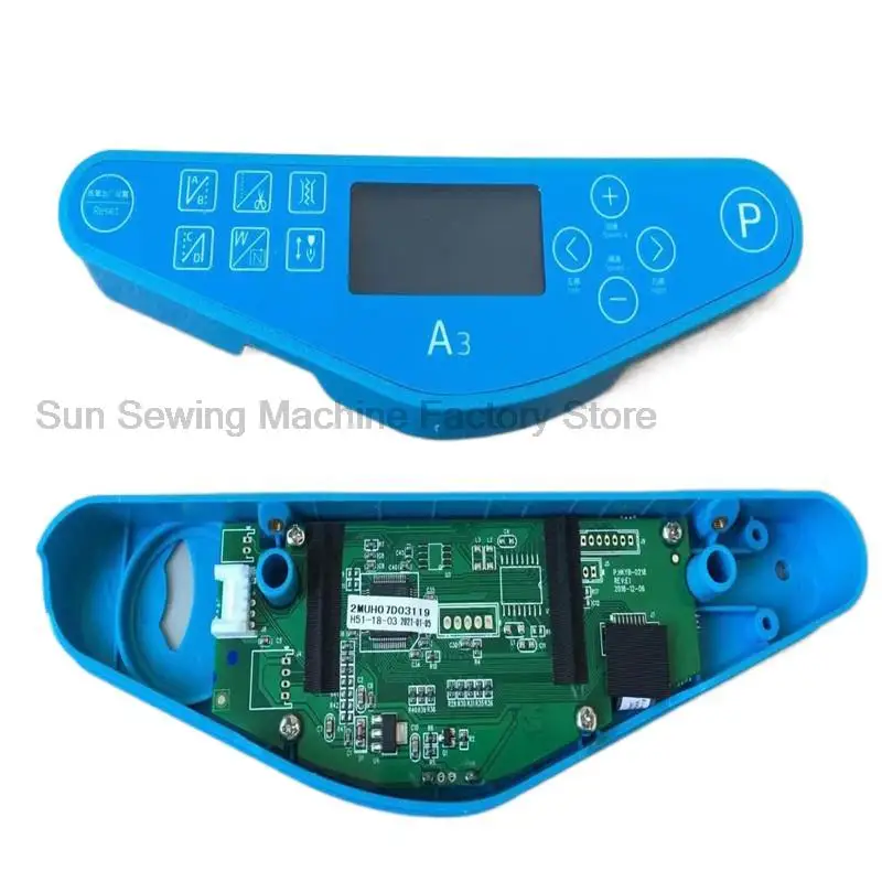 JACK A3 Control Panel QIXING 13833018 Lockstitch Operation Panel Board Machine Frame Components Industrial Sewing Machine Parts