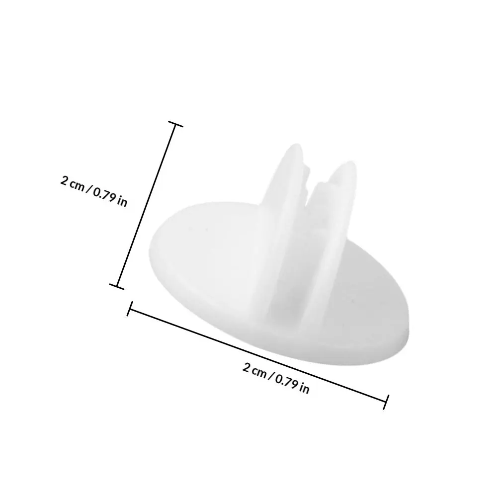 25Pcs Plastic Sign Clips Adhesive Base Rotatable Tag Holder for Store Shelves Restaurants Exhibitions Wedding Table Numbers Food view 5