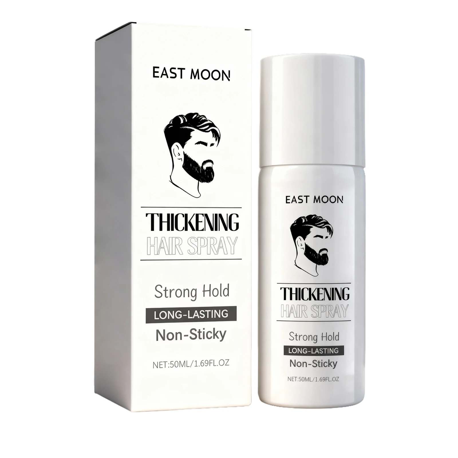 Men's Hair Styling and Setting Hair Spray Volumizing Softening Reduces Dryness Refreshing Adds Fullness Hair Setting Spray