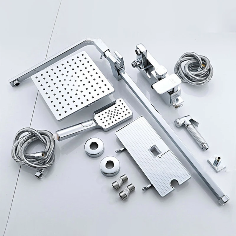 Смеситель для душа, черный/хромированный