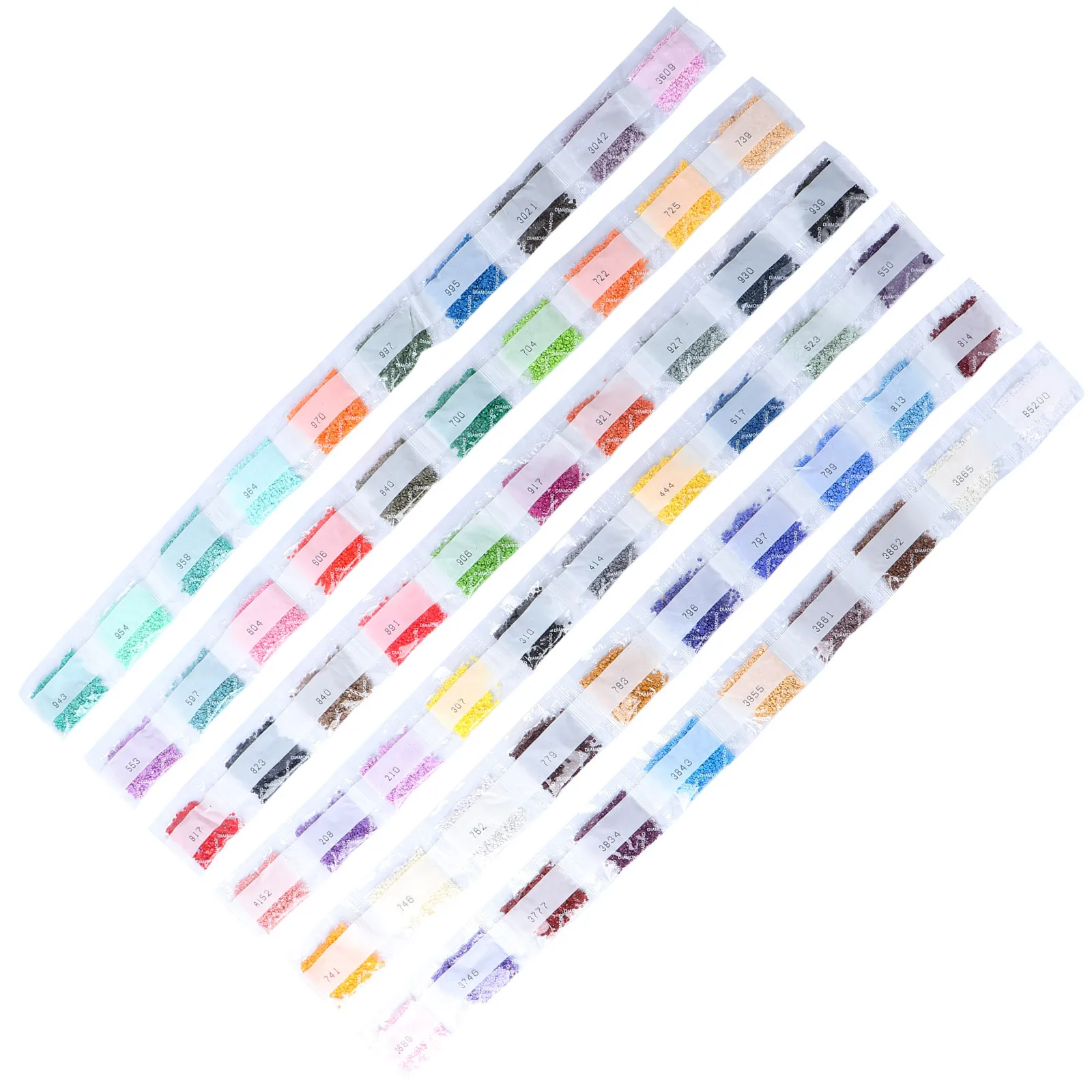 

Colorful Resin Diamond Beads for 5D Drill Painting DIY Rhinestone Art Craft Kit Home Wall Decor Handmade Gift Supplies