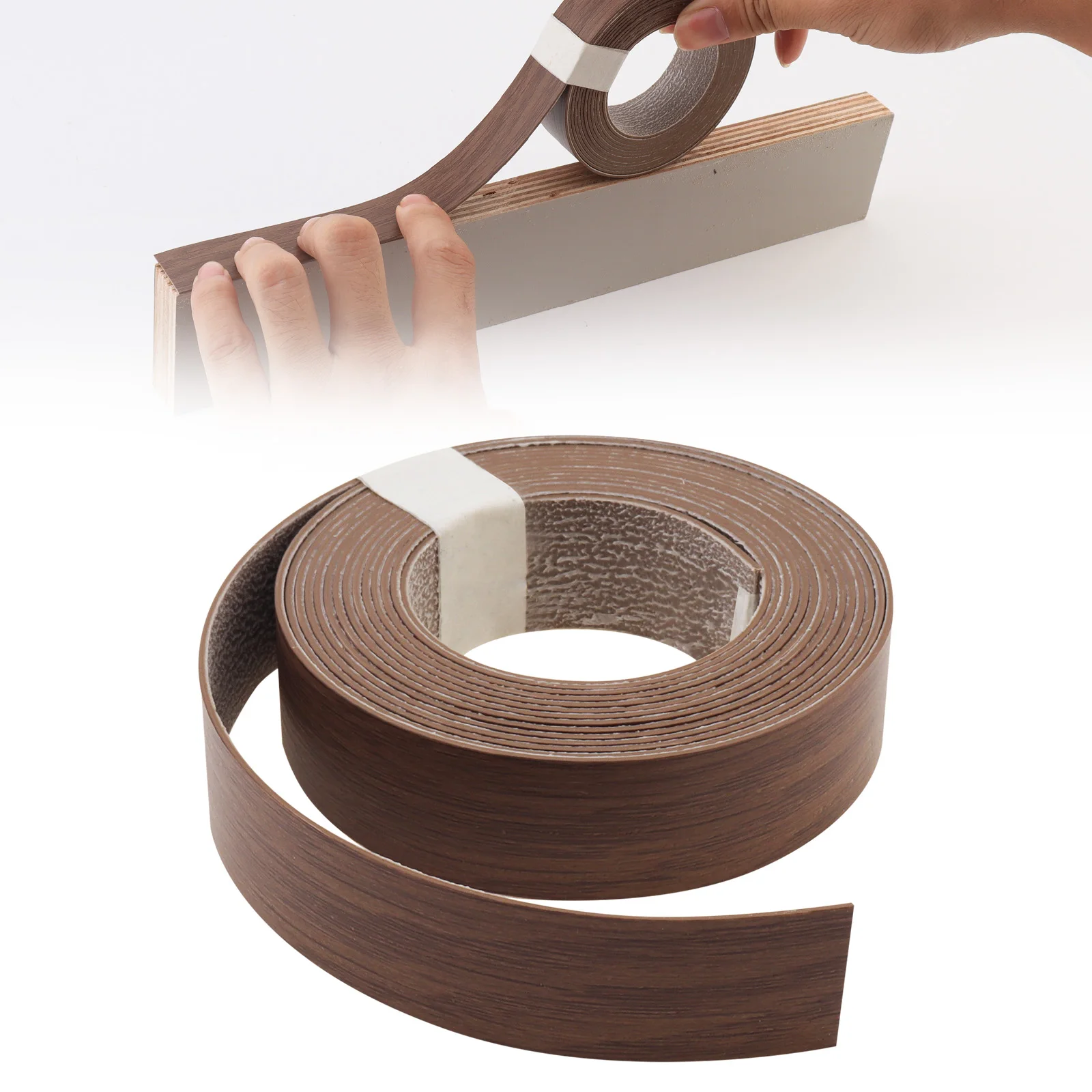 

Ширина 7/8 дюйма, длина 10 футов/25 футов/50 футов, темное дерево, термоплавкий клей, кромка из ПВХ для фанеры, стола/шкафа