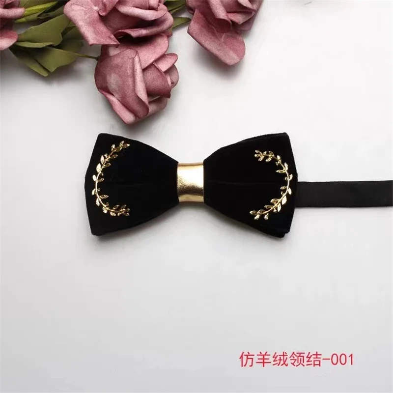 Best Selling 2021 Fashion New Sale Men Wedding Accessories Cashmere Bowtie Men\'s Bow Tie Green Black Red