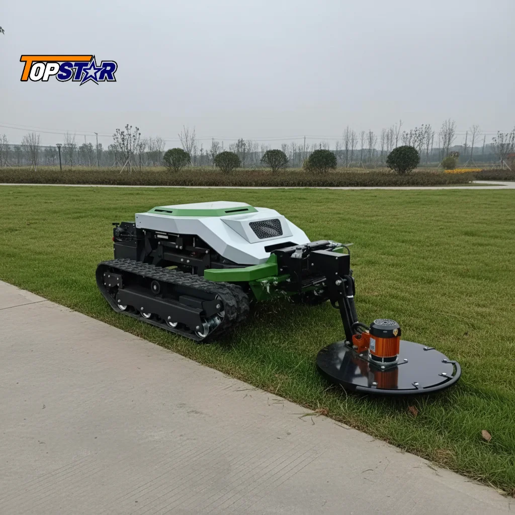 

Беспроводная электрическая газонокосилка-робот RC Crawler с управлением через приложение и регулировкой высоты стрижки