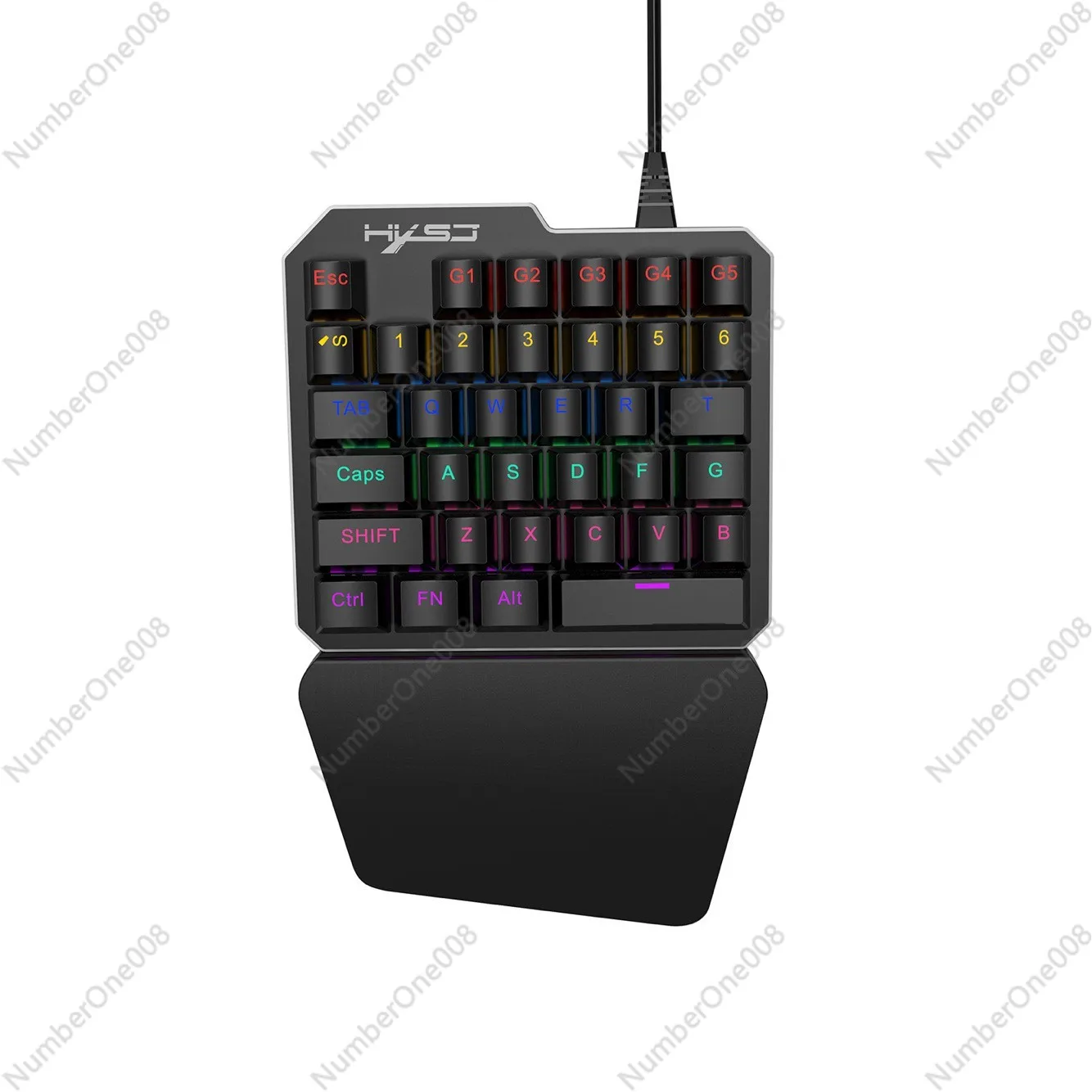 

K9 mechanical game single-handed e-sports keyboard small portable office mobile game peripherals dedicated wired