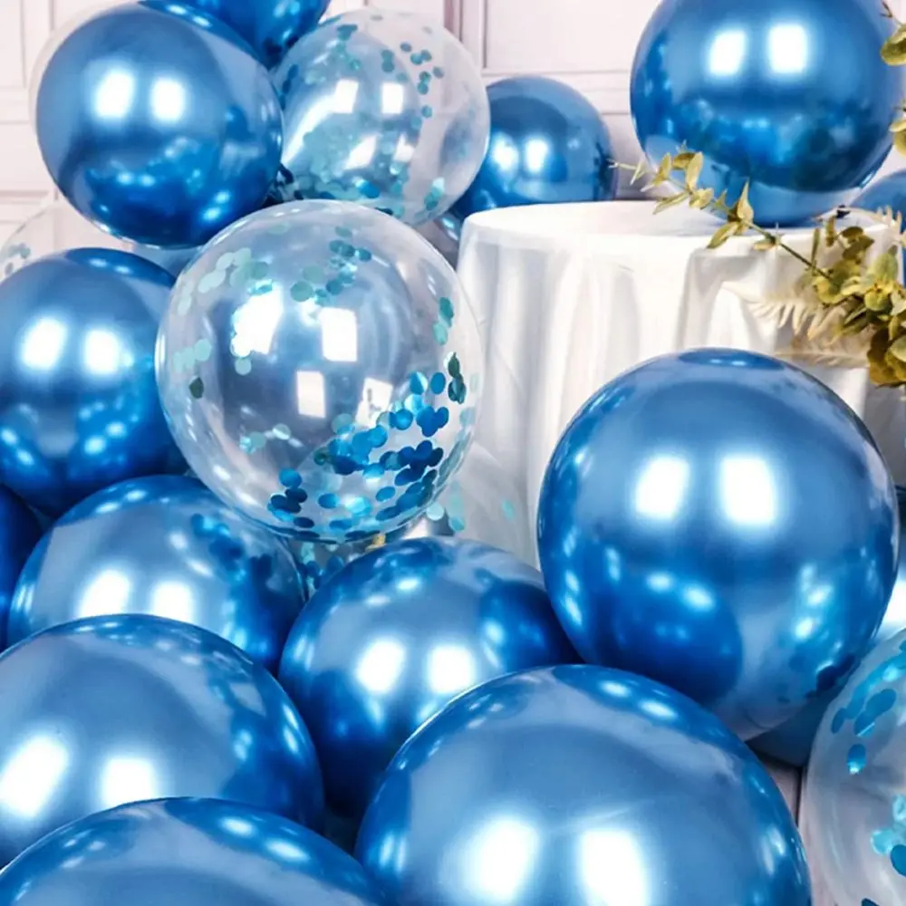 Balloons Wedding Party Supplies Bluey Decorations Bluetooth Themed Birthday Bachelorette Baby Shower Boy Gender Reveal Happy