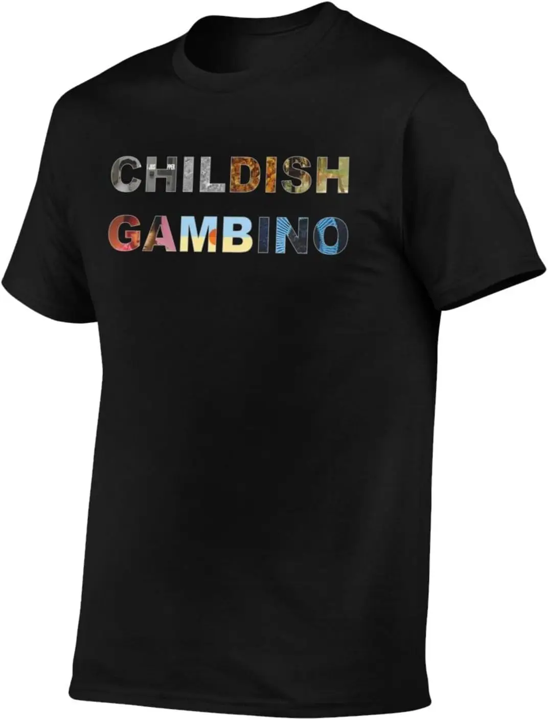 

Childish Music Gambino Men's Breathable Multi Functional Fashion Comfortable Cotton Performance Tshir