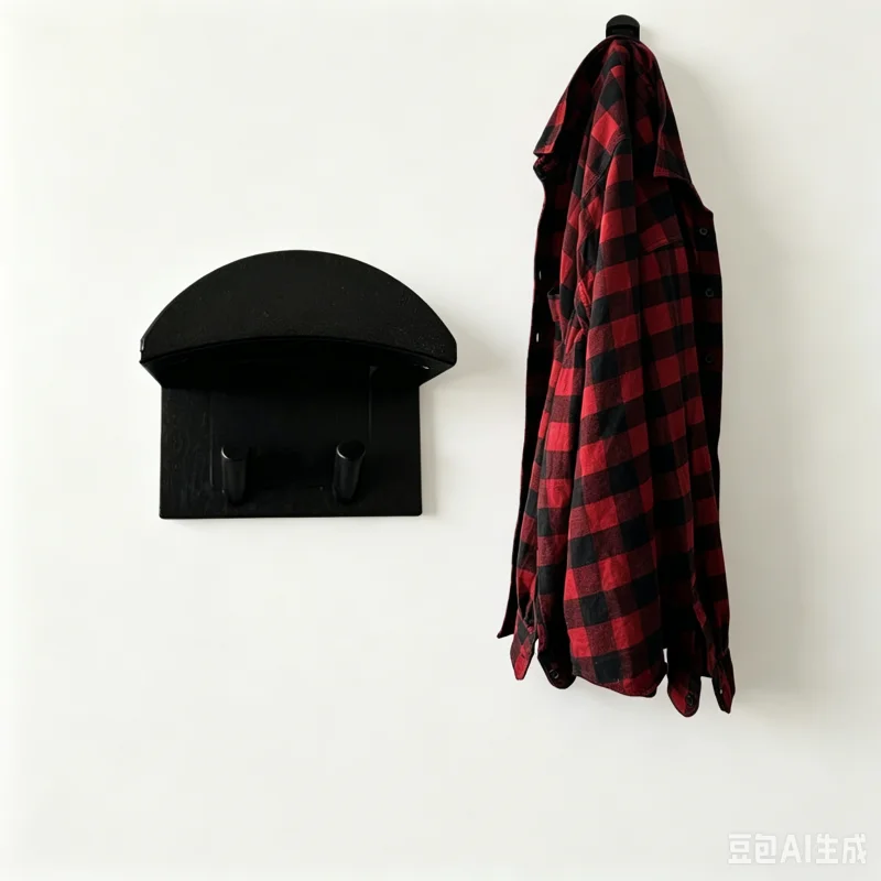 Baseball Cap Hooks Wall Mounted No Trace Hooks for Hat Necklace Headphone Storage Simple Design Home Accessories Wall Hooks