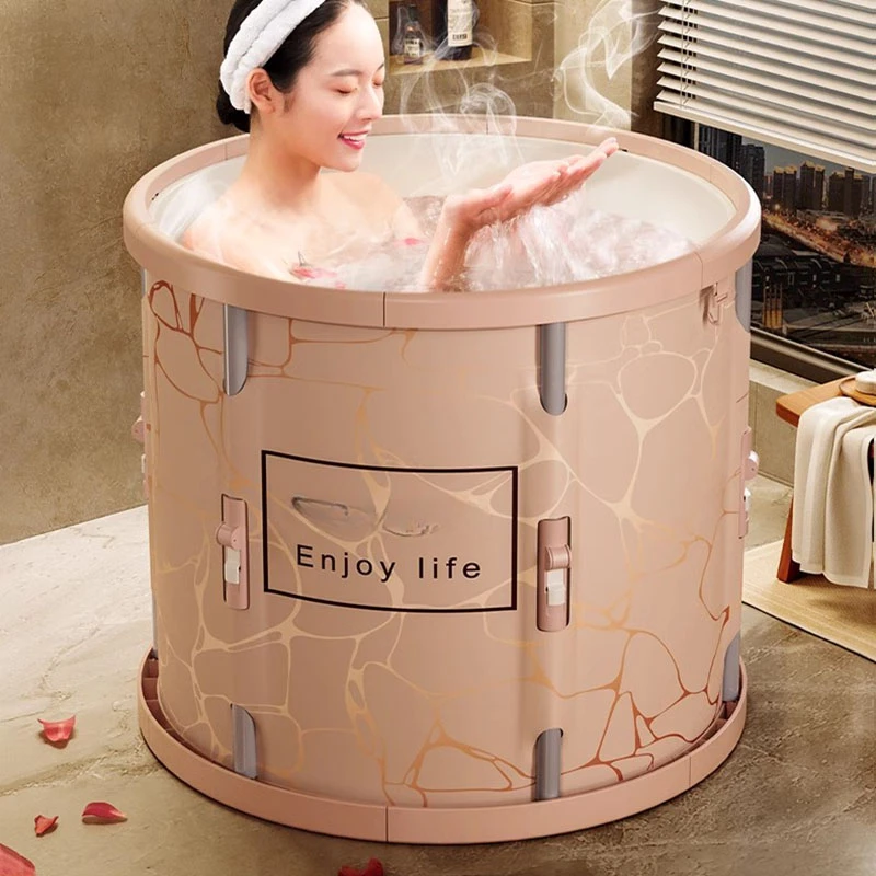 Indoor Adult Portable Bathtub Ornament Bedroom Furniture Bathtub Modern Luxury  Interior Decoration