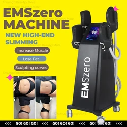 EMSzero Power 6500W rzeźba ciała wyszczuplanie ciała maszyna do rzeźbienia 4 uchwyty Pad miednicy opcjonalny Ems stymulator mięśni Emszero