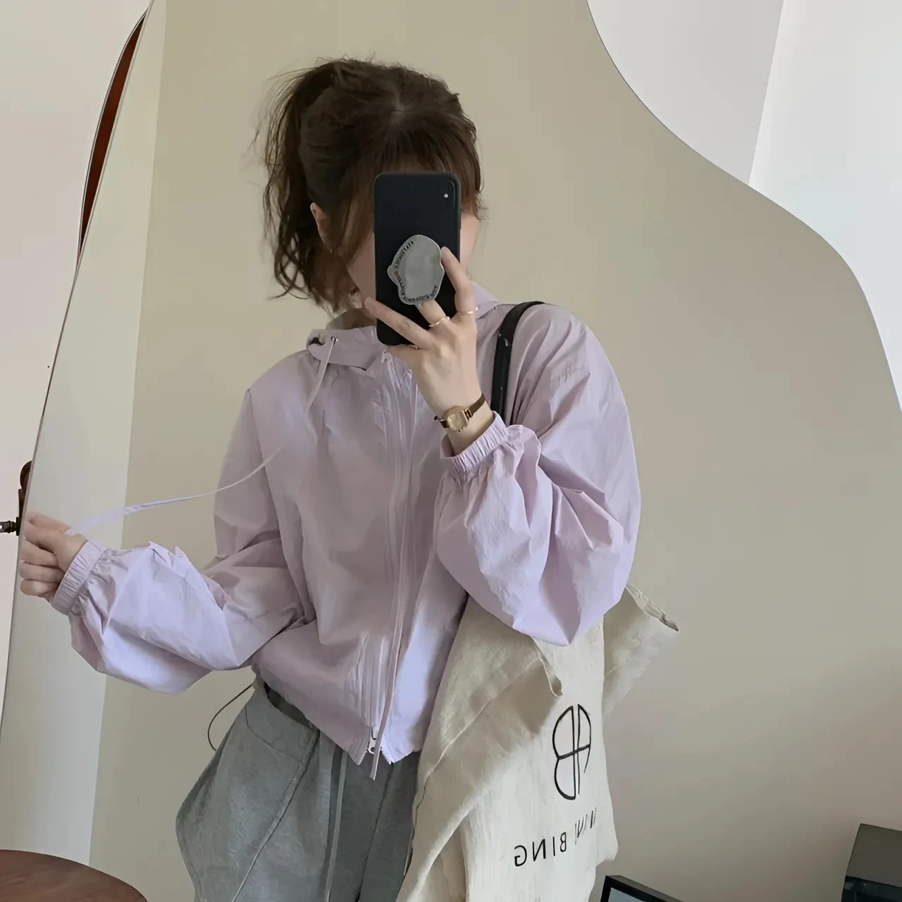 

Американская легкая женская флисовая куртка-ветровка с капюшоном для активного отдыха, летняя новинка, защита от солнца