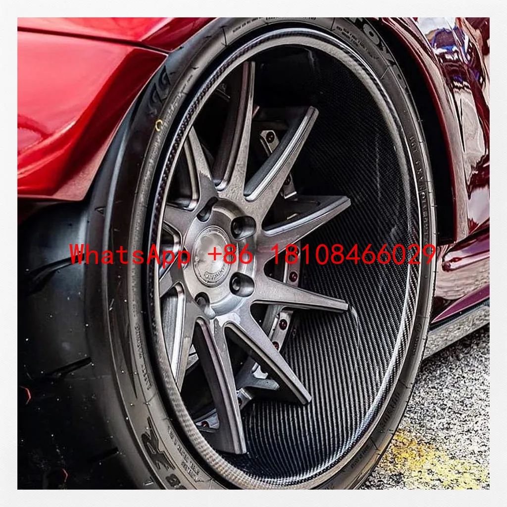 

Forged Wheels 2-Piece Aluminum Alloy Rims 18-22 Inch Custom Carbon Fiber Rims 5x112 Passenger Car Wheels