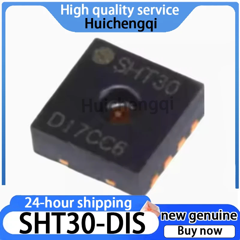 1PCS Original Genuine SHT30-DIS Packaged DFN-8 Temperature and Humidity Sensor