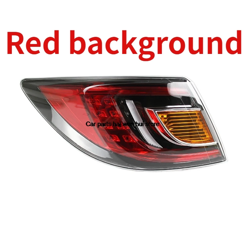 For Mazda6 2009 2010 2011 2012 Car parts Rui Wing Coupe Taillight Rear Light Tail Lamp Tail Lights Red and white taillights