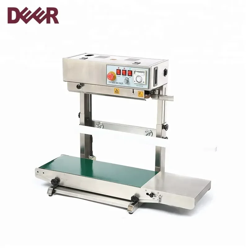Condition Continuous Bag Sealing Machine Horizontal, Band Sealer with Coding