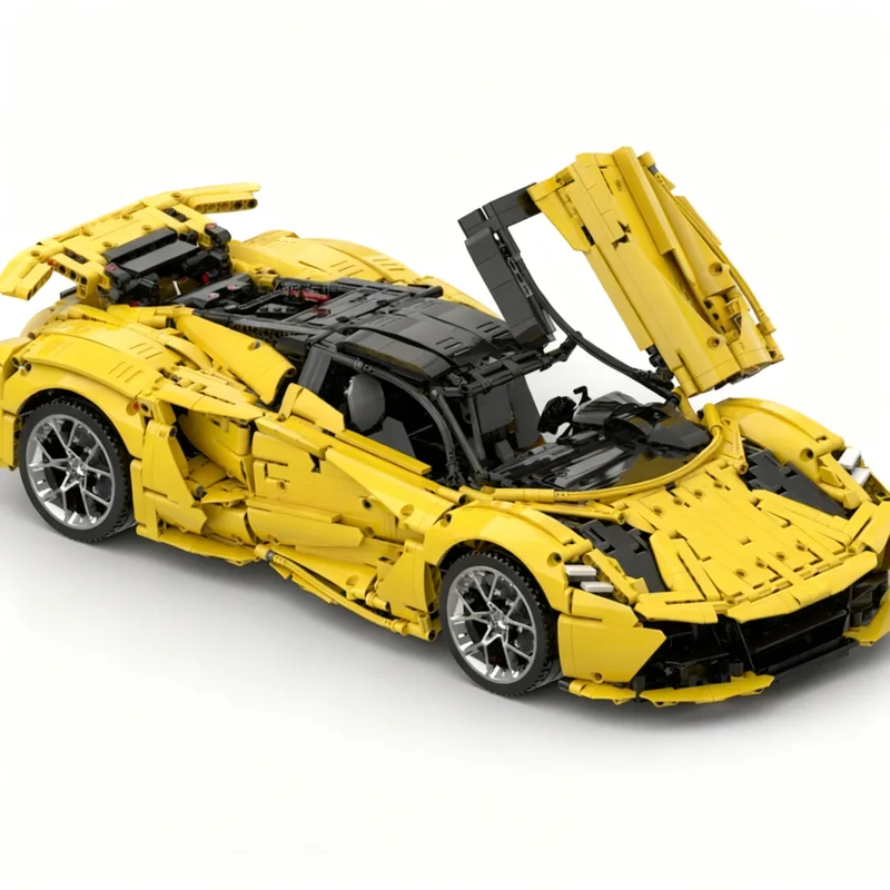 3715pcs MOC Technical Lotus Evija 1 8 RC Model Building Blocks Toys Construction Christmas Gift Assemble Creative Idea Education