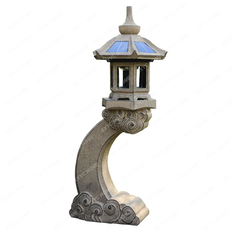 MMChinese solar garden garden landscaping outdoor terrace landscape lawn ambient light