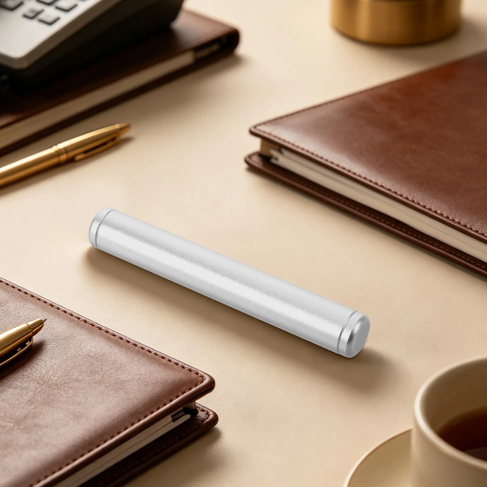 Cigar Portable Tube Travel Case Holder Humidor Small One Traveler Aluminum Humidification Device Humidifier Tubes