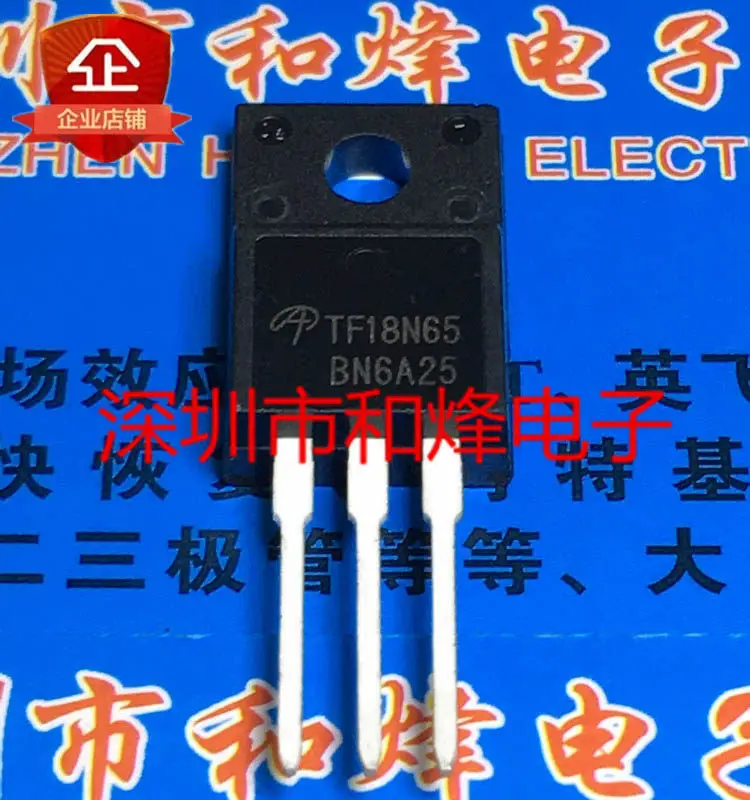 

10 шт./лот TF18N65 AOTF18N65 TO-220F MOS 650V 18A