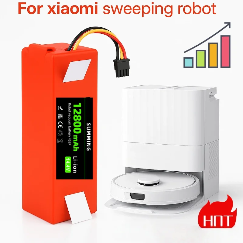 

Suitable for Xiaomi 14.4V home robot vacuum cleaner 2 pro, D099-4 S2P, S1-2604S2P replacement lithium battery