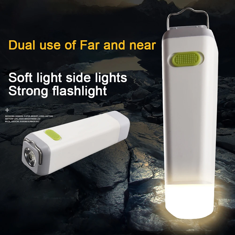 Strong Light Mini Flashlight USB Charging Outdoor Small Flashlight Walking Portable Household Lighting Flashlight
