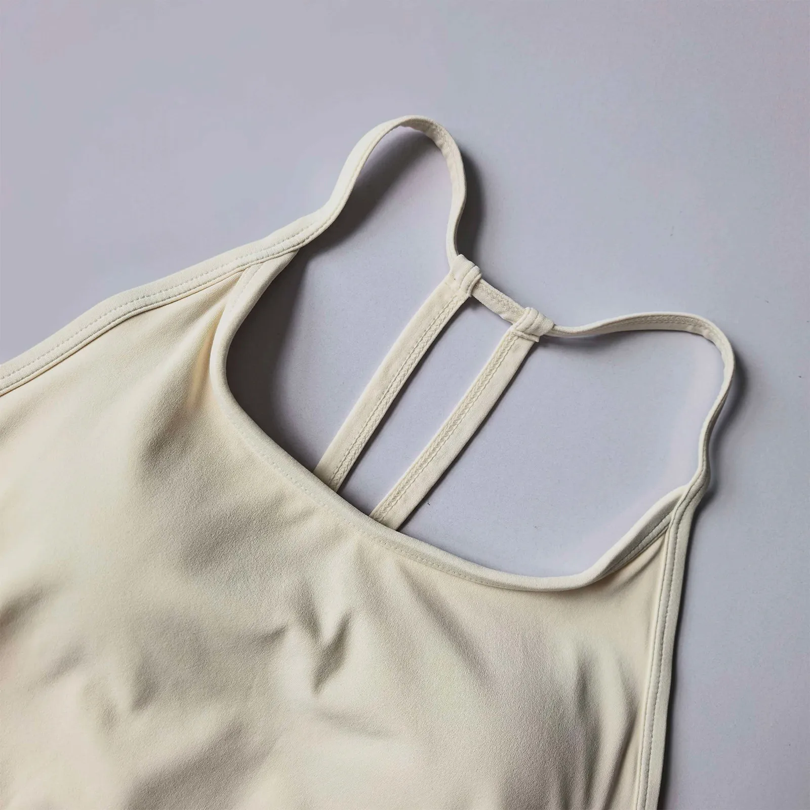Festgelegte Cups, sexy, schöner Rücken, Sportweste für Damen, Träger-BH mit Brustpolster, Yoga-Bekleidung, Unterwäsche, Pilates-Yoga-BHs, Fitness-Top – Detail 10