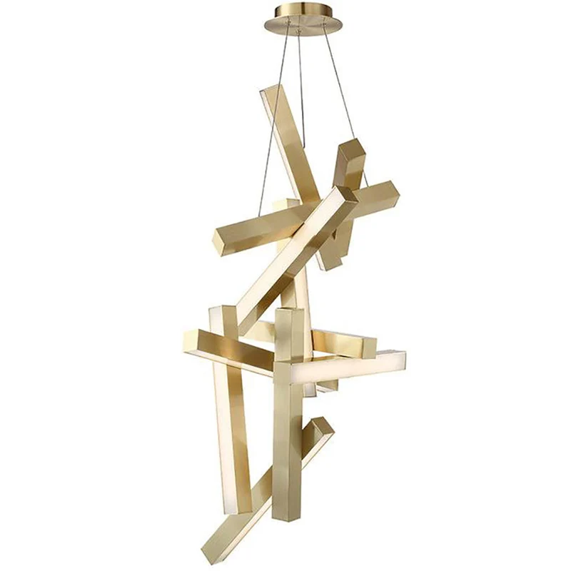 Designer Pattern Chandelier, Duplex Building, Luxury Long Villa, Staircase, Chandelier, Restaurant
