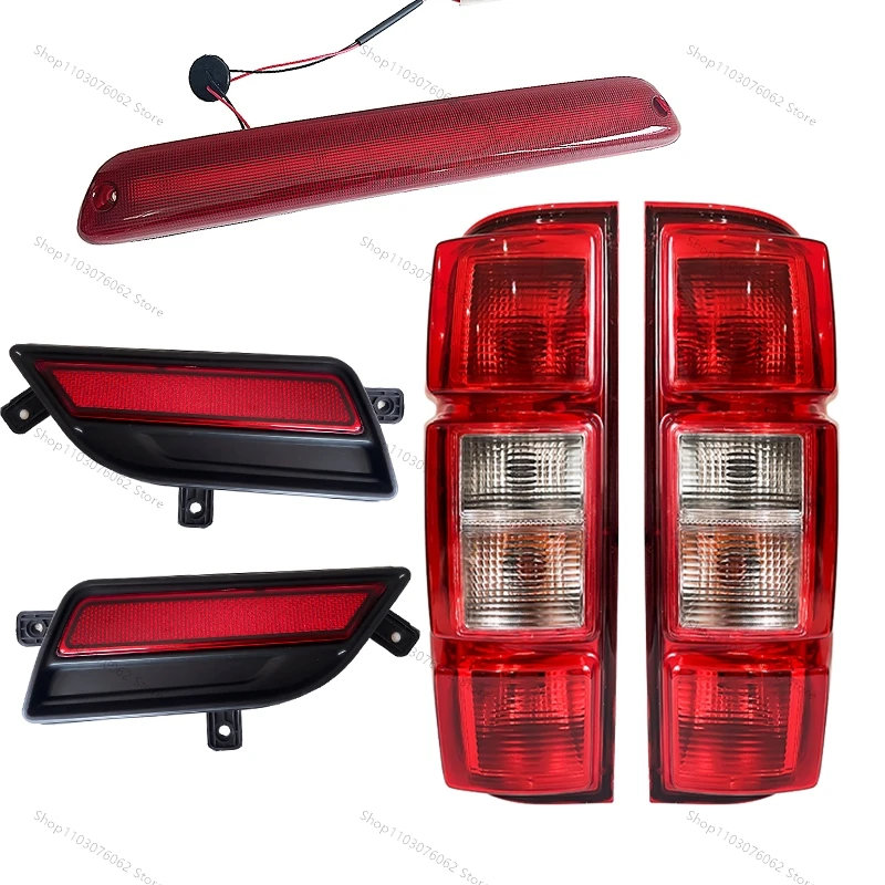 For GWM Great Wall Wingle 7 2018 2019 2020 2021 2022 2023 Car Tail Light Rear Bar Fog Lamp High Brake Light Headlight Assembly