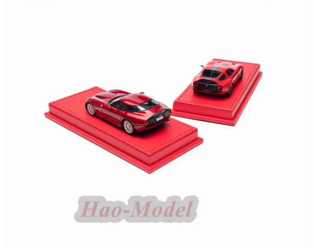 DMH 1/43 For Alfa Romeo TZ3 Corsa & Stradale Resin Diecast Model Car Simulation Toy Boys Birthday Gift Hobby Display Collection