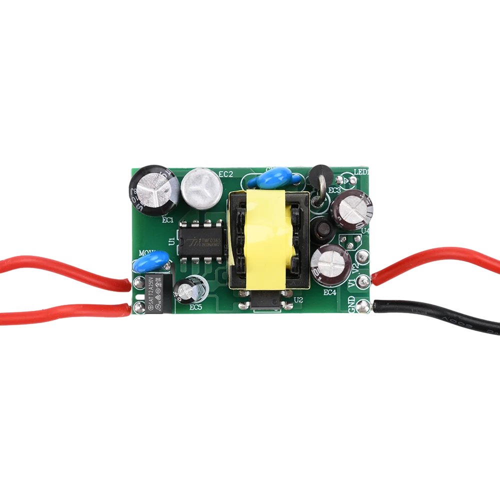 AC-DC to DC Step-Down Power Supply Module AC85-265V to DC5V 12V Waterproof Mini Buck Convert Regulator Module