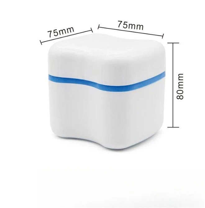 16Pcs Water-Resistant Denture False Teeth Store Cleaning Storage Case With Filter Screen Container Dental Appliance Box