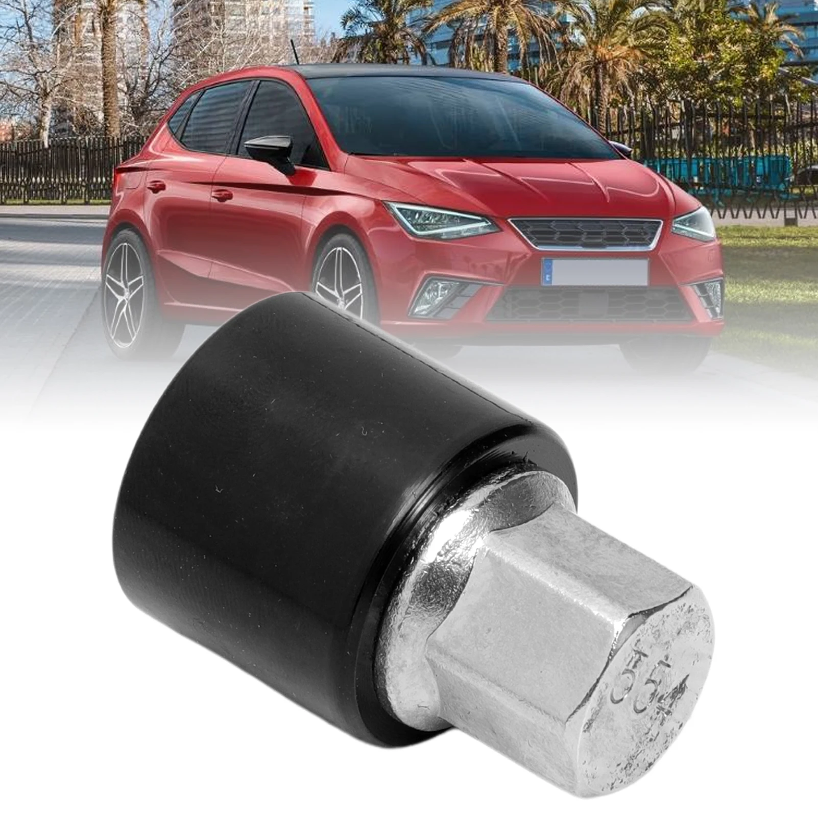 Wheel Bolt Anti-Theft Wheel Lock Nut Key Removal Tool for Leon 5F Alhambra Ibiza Ateca Arona Altea XL Toledo Exeo Cordoba